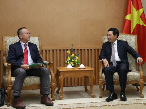 Phó Thủ tướng Phạm Bình Minh tiếp Tổng Thư ký Mạng lưới lao động châu Á-Thái Bình Dương